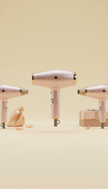 Salon blow dryer with ionic tech