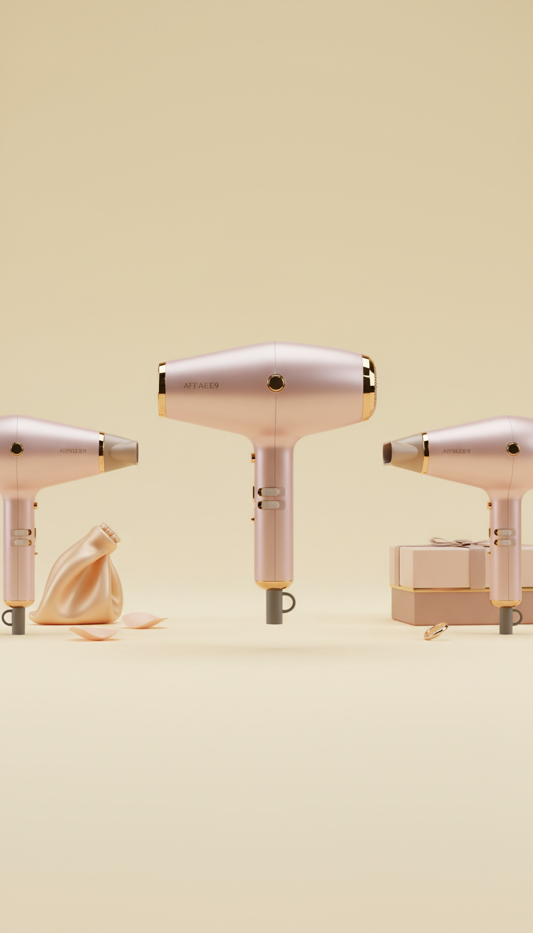 Salon blow dryer with ionic tech