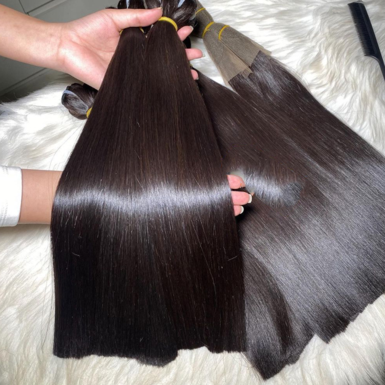 15A Raw Virgin Straight Hair Bundles – Burmese & Vietnamese Cuticle Aligned