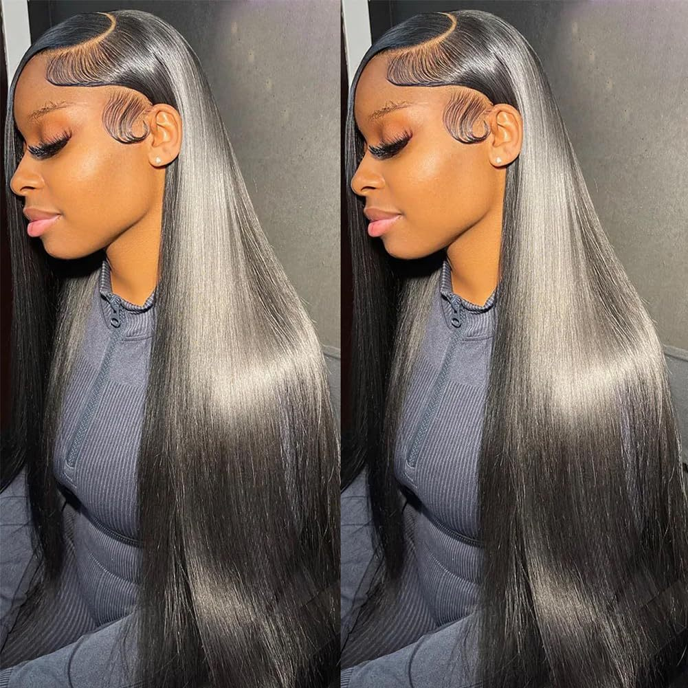 Straight HD Lace Frontal Wig – full length styled look