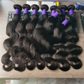Virgin Brazilian Body Wave Hair Bundles Natural Black Cuticle Aligned