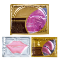 Collagen Crystal Facial Mask set including face mask, lip mask, and eye mask